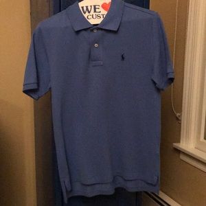 Youth Boys blue Polo shirt